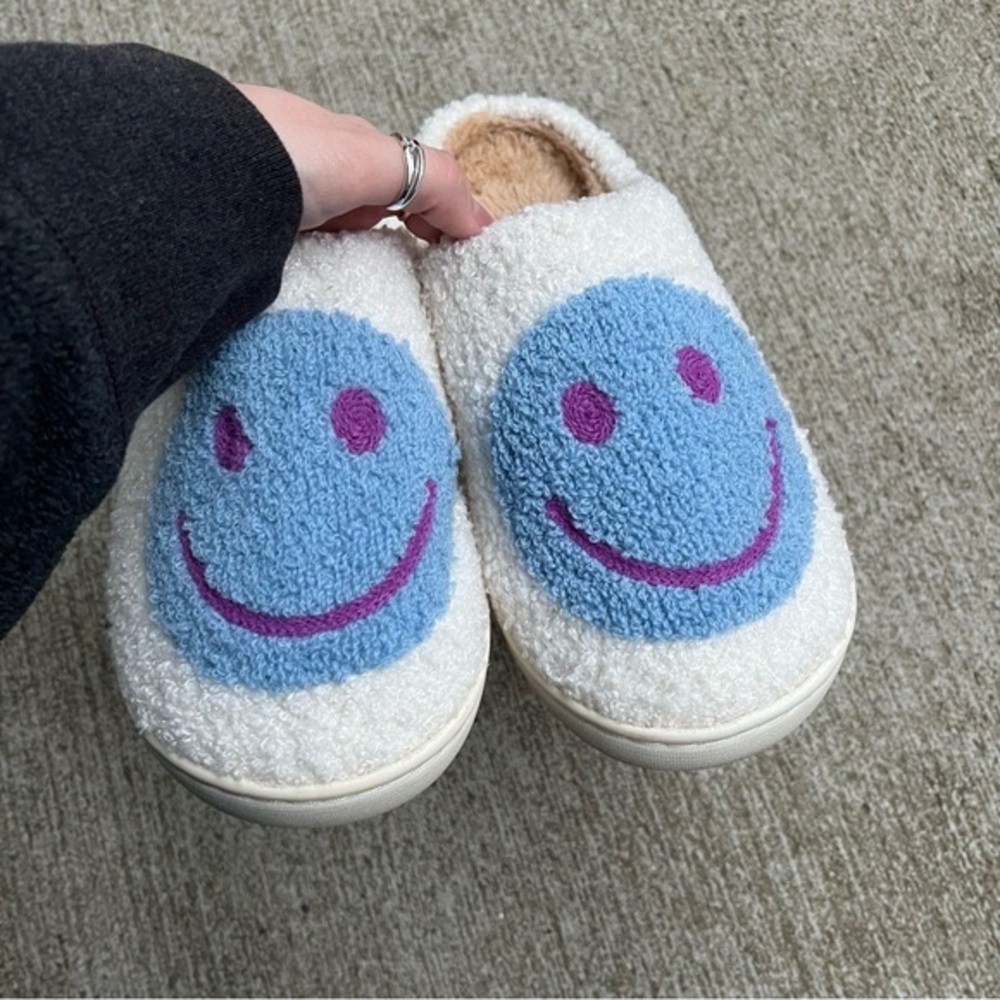 Smiley Face Slippers
